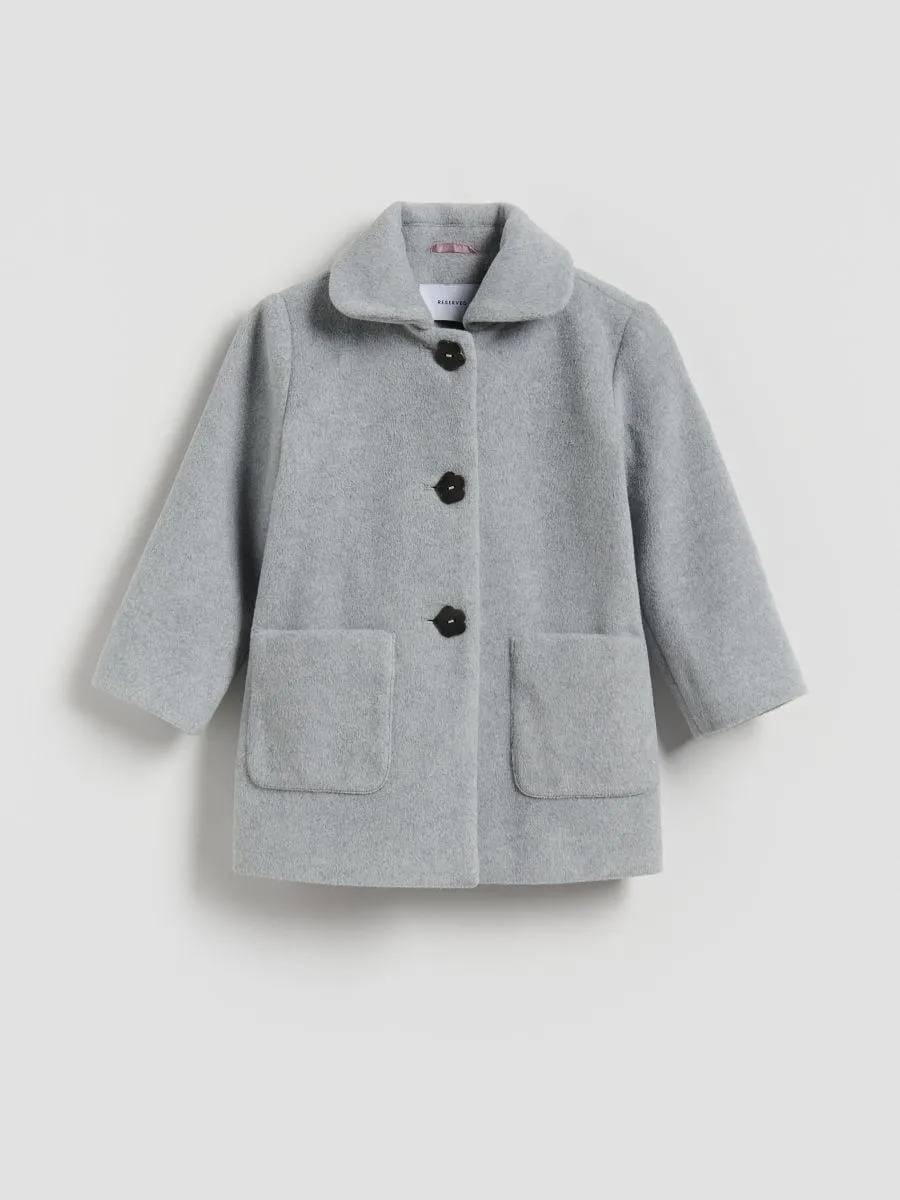 Kabát s příměsí viskózy