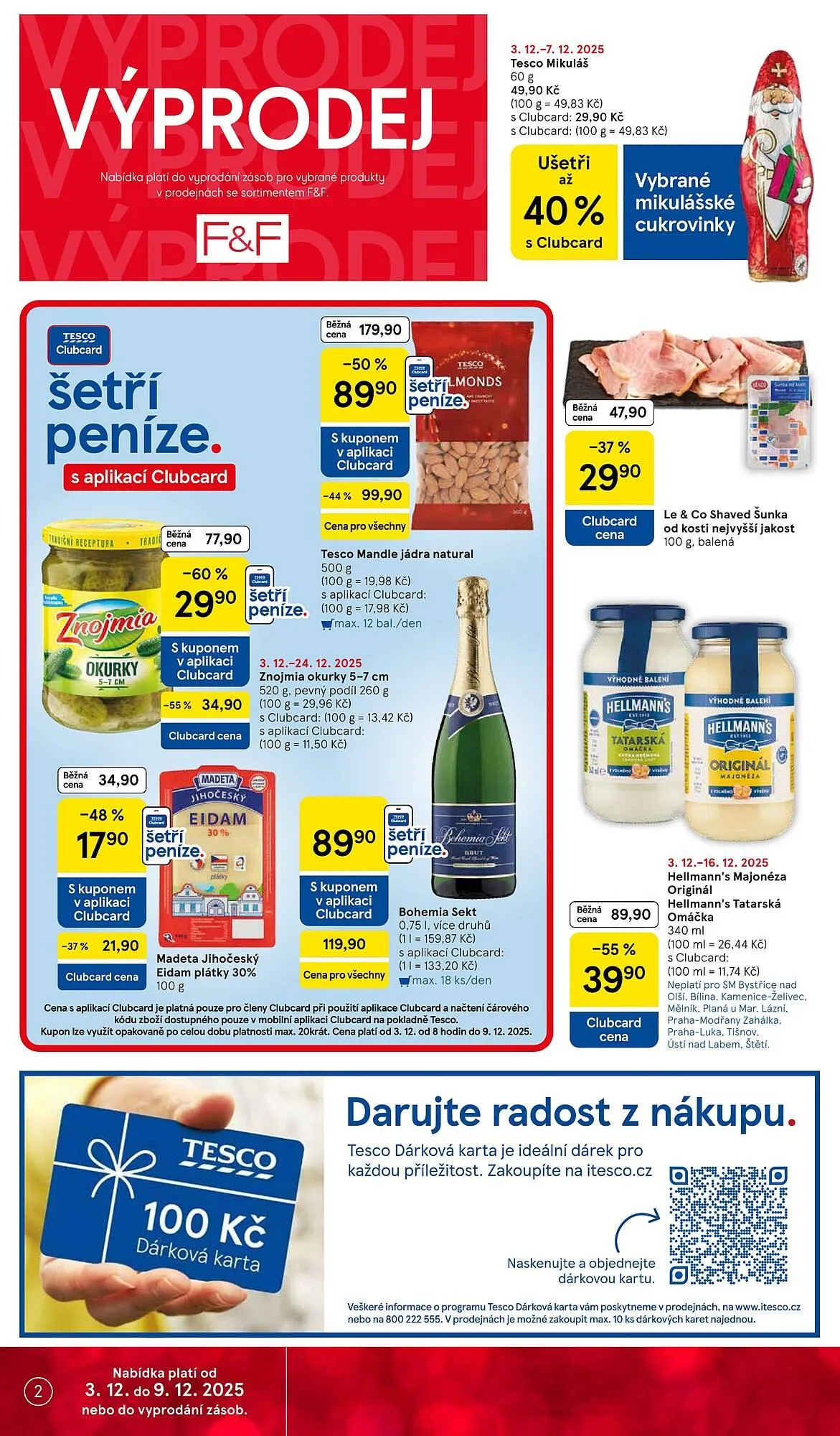 Tesco leták - 3. prosince 9. prosince 2025 - Page 2