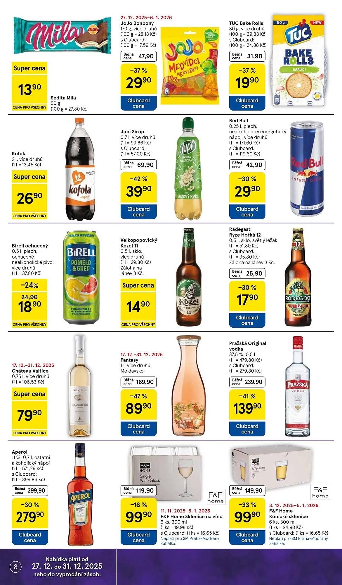 Tesco leták - 27. prosince 31. prosince 2025 - Page 8