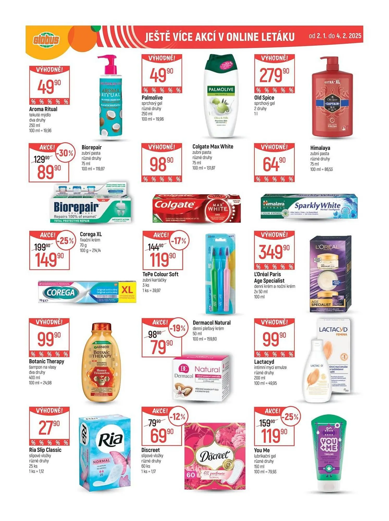 Globus leták - 2. ledna 7. ledna 2025 - Page 33