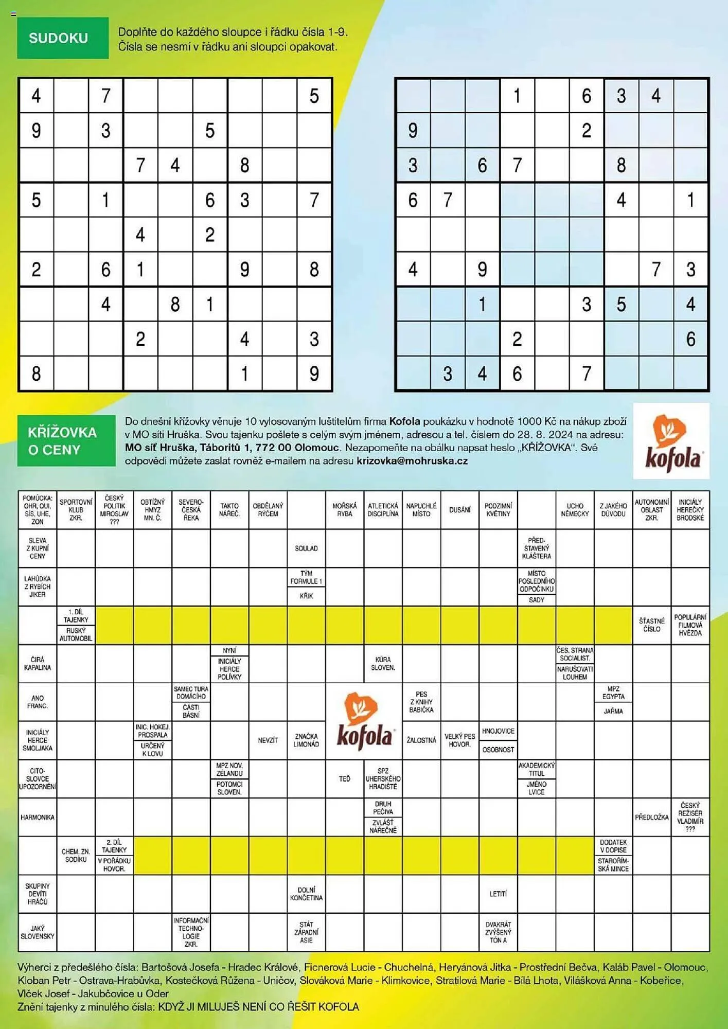 Hruška leták - 7. srpna 17. září 2024 - Page 19