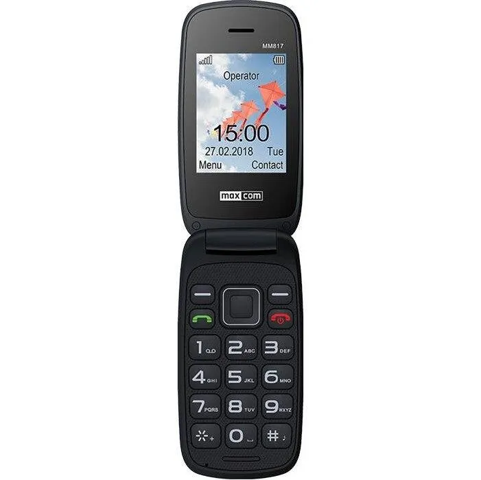 Tlačítkový telefon Maxcom Comfort MM817, černá