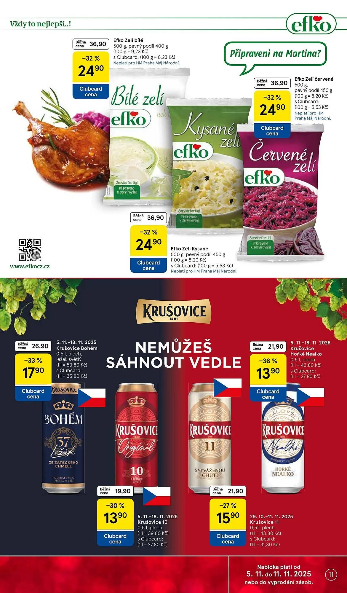 Tesco leták - 5. listopadu 11. listopadu 2025 - Page 11