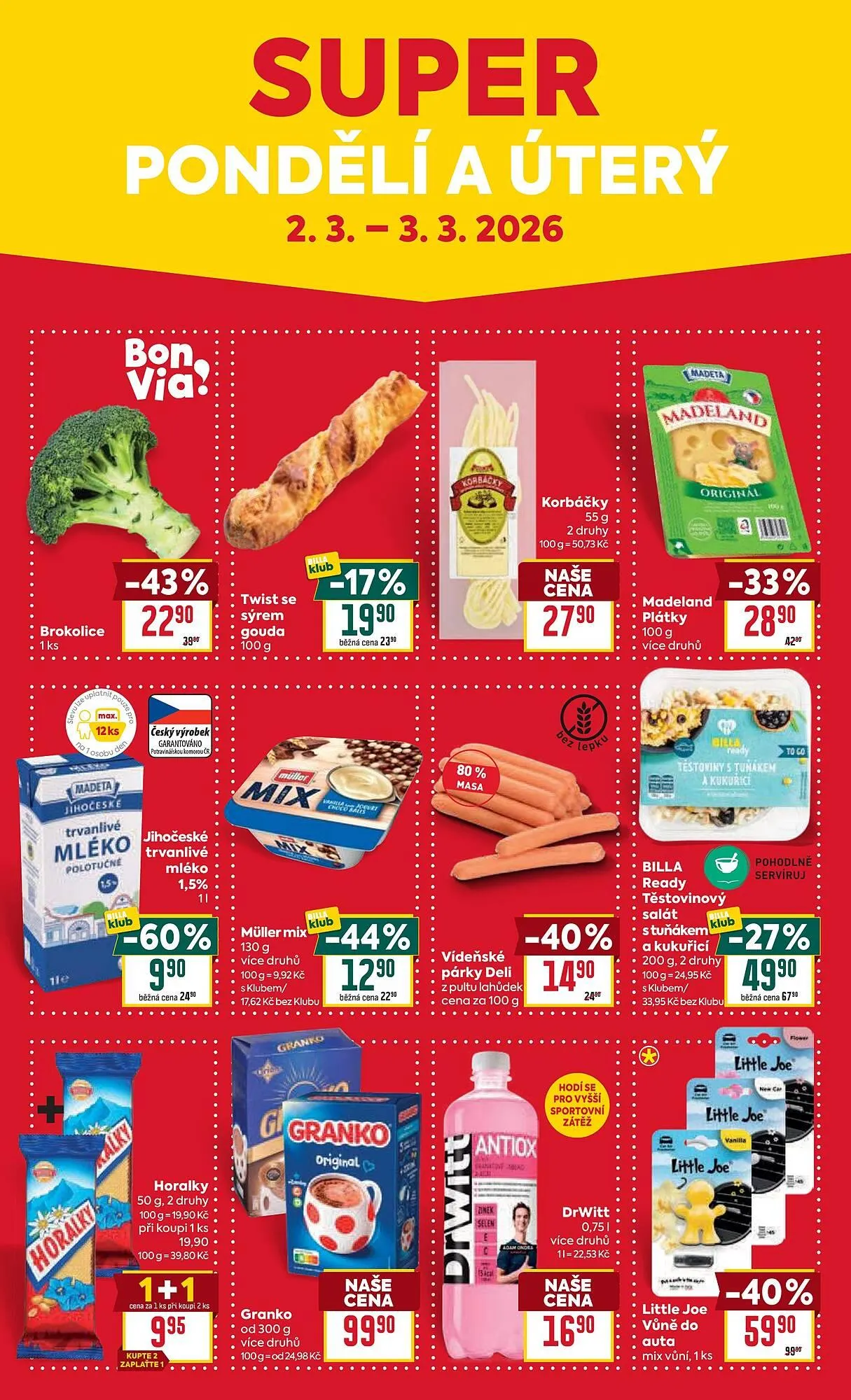 Billa leták - 25. února 3. března 2026 - Page 30
