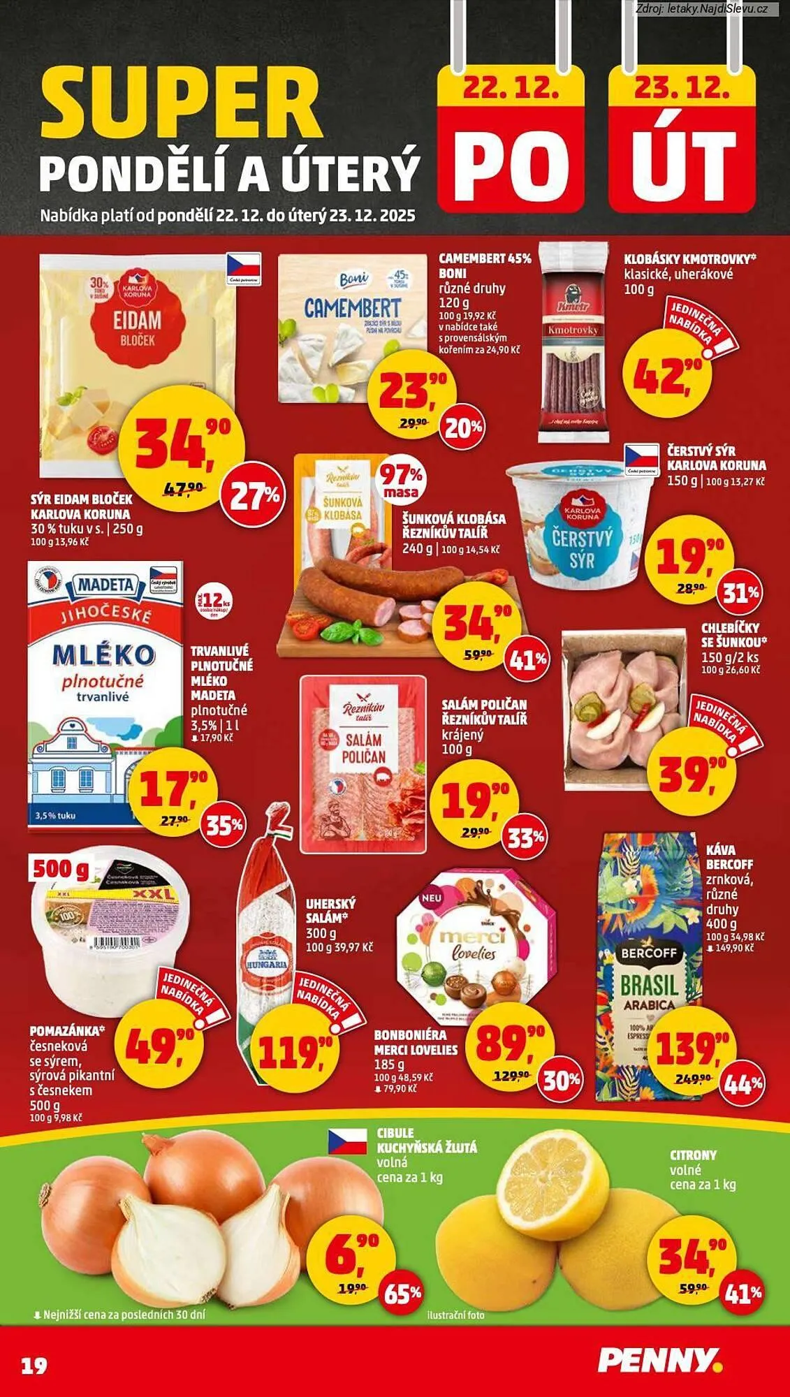 Penny Market leták - 20. prosince 23. prosince 2025 - Page 19