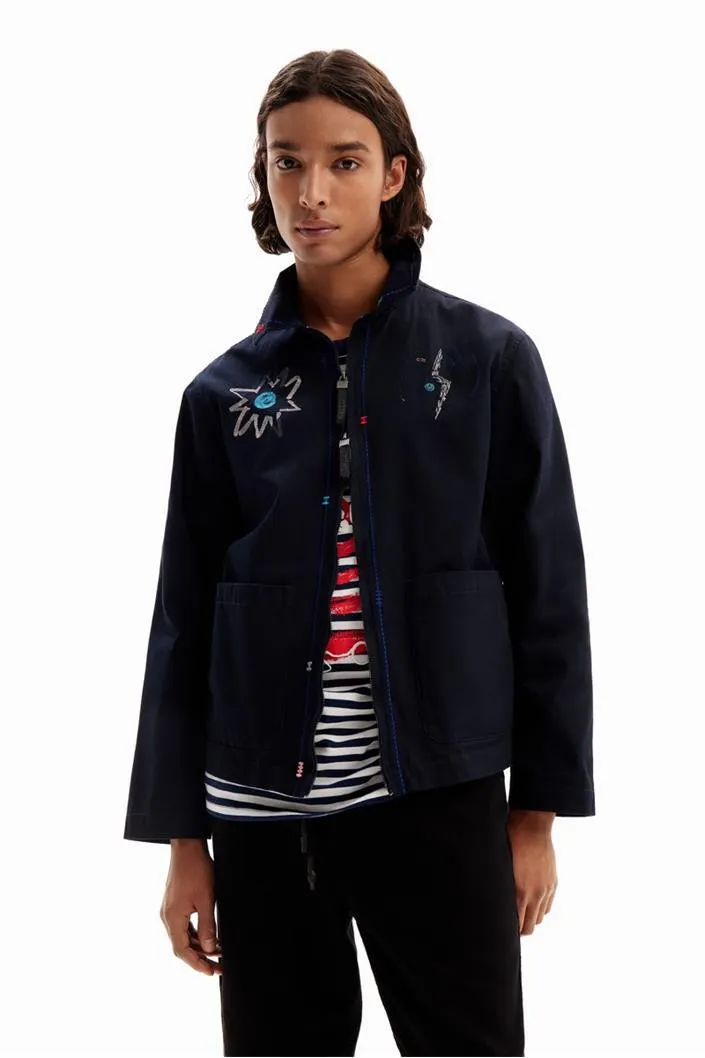 bunda Desigual Roland navy