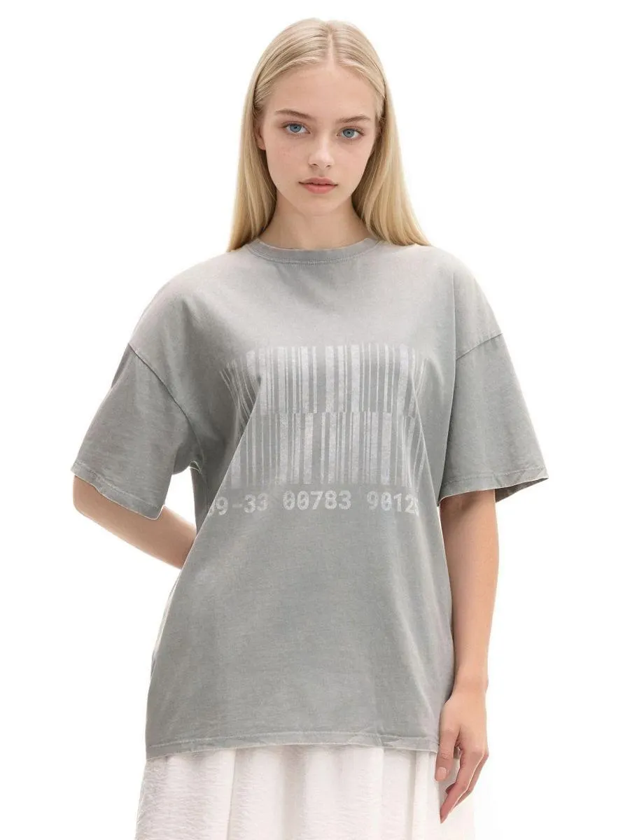 Tričko se sepraným efektem