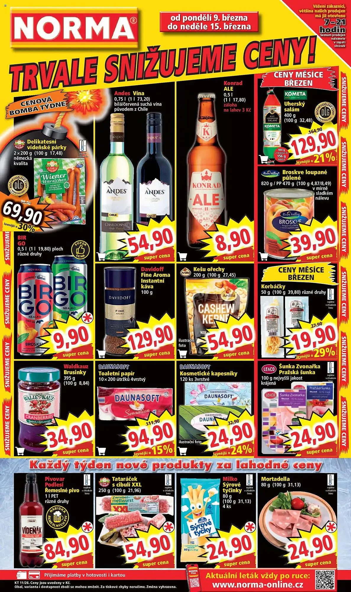 Norma leták - 9. března 15. března 2026 - Page 1