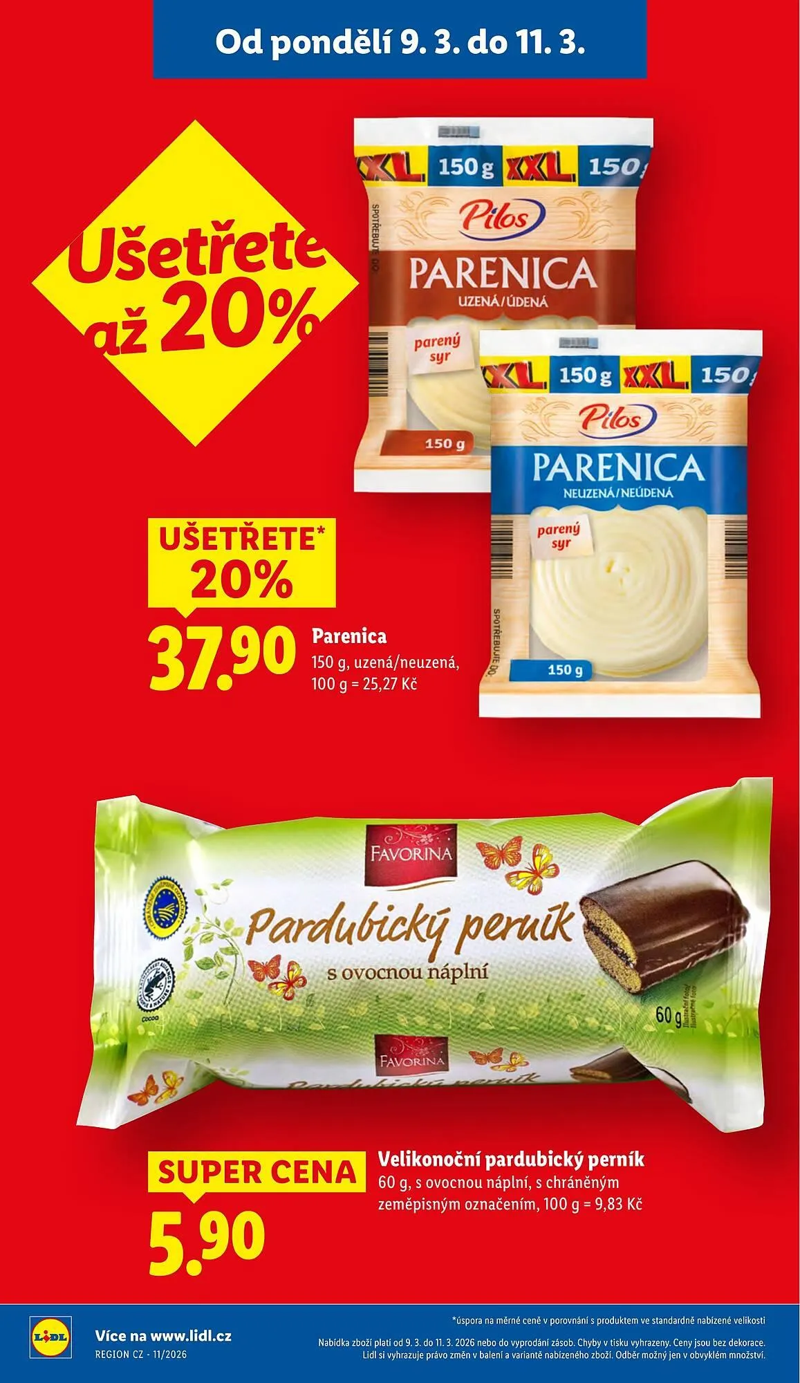 Lidl leták - 9. března 11. března 2026 - Page 4