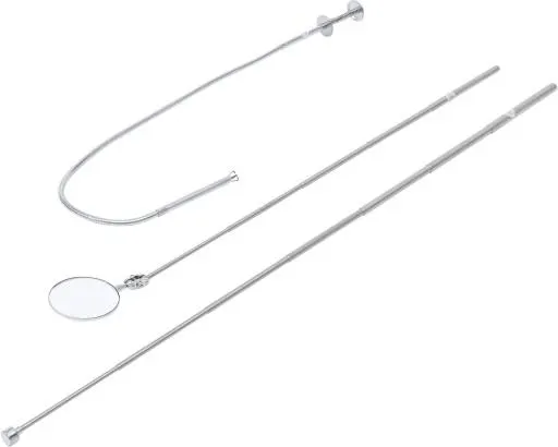 BGS 6874, sada magnetu, vytažovacího nástroje a inspekčního zrcátka, 3 díly