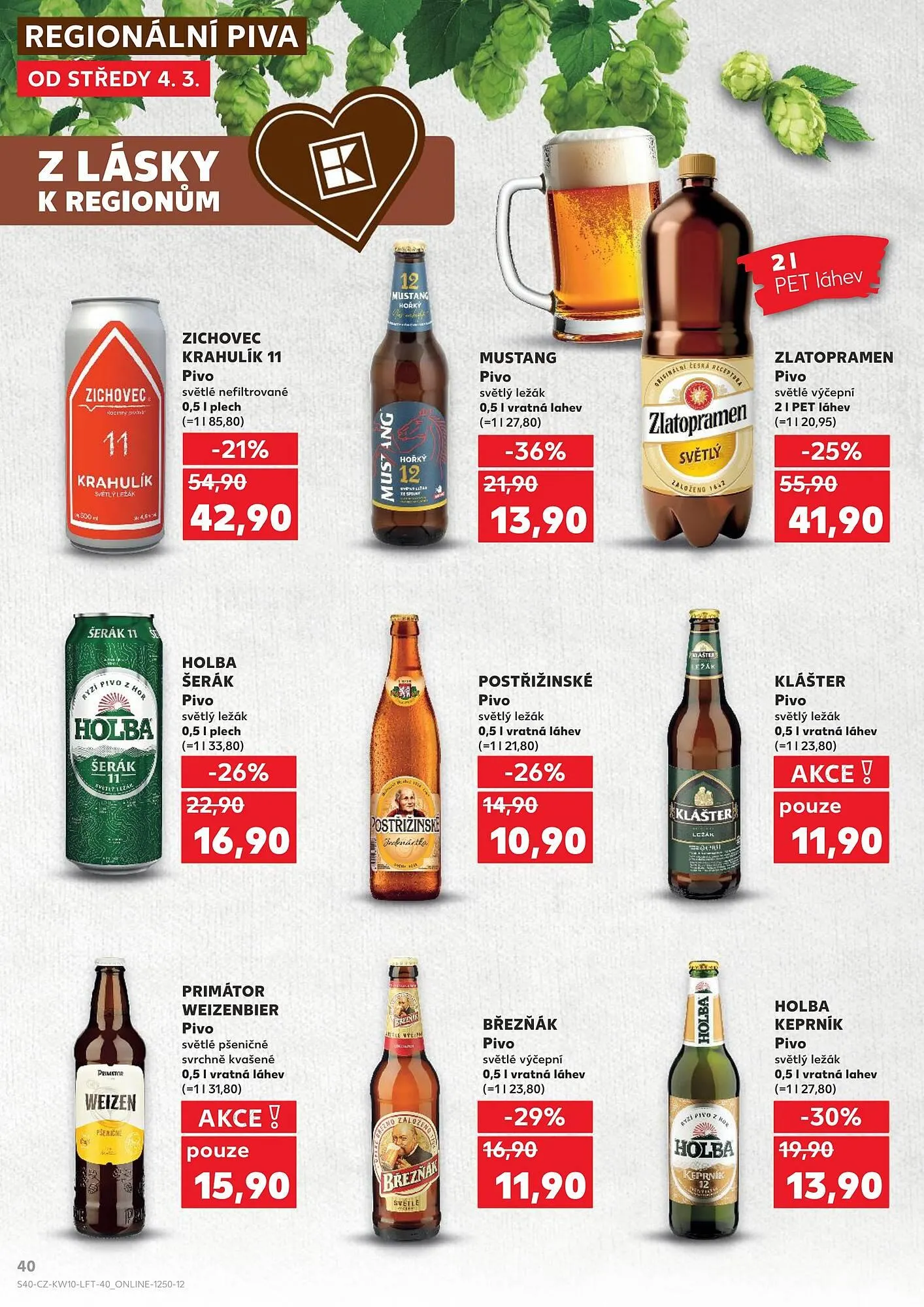 Kaufland leták - 4. března 10. března 2026 - Page 40