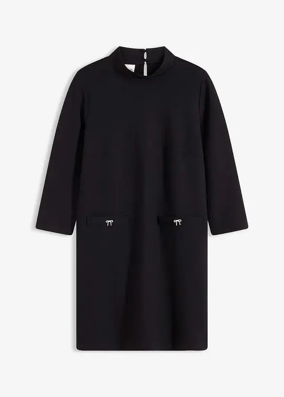 Minišaty ze splývavé směsi s viskózou