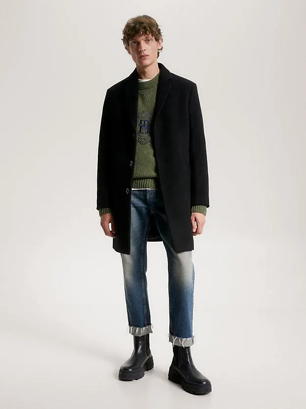 Single Breasted Longline Coat