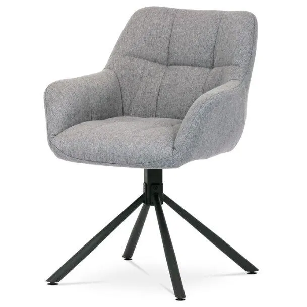 Jídelní židle šedá HC-532 SIL2