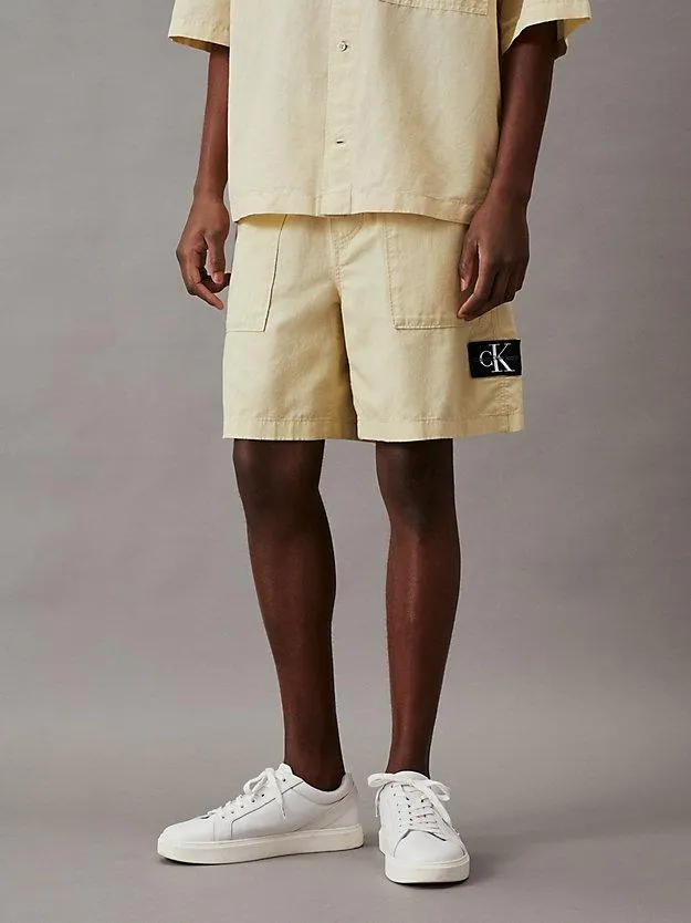 Cotton Linen Shorts