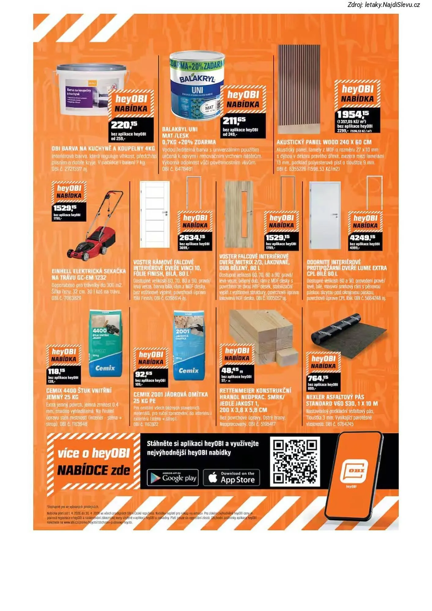 OBI leták - 1. dubna 30. dubna 2026 - Page 13