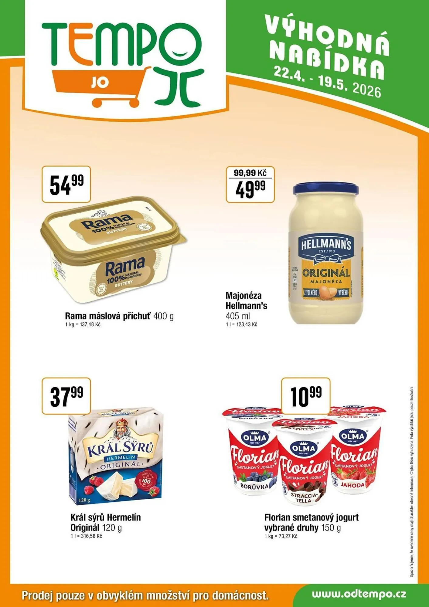 TEMPO leták - 22. dubna 19. května 2026 - Page 4