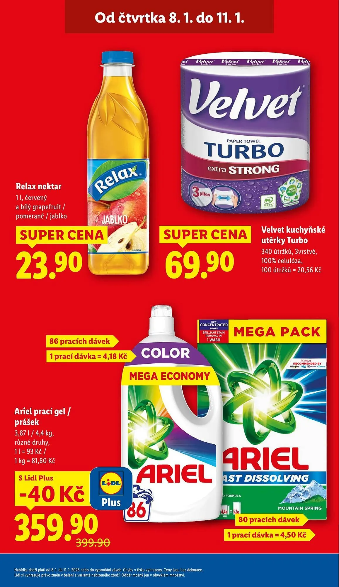 Lidl leták - 8. ledna 11. ledna 2026 - Page 3