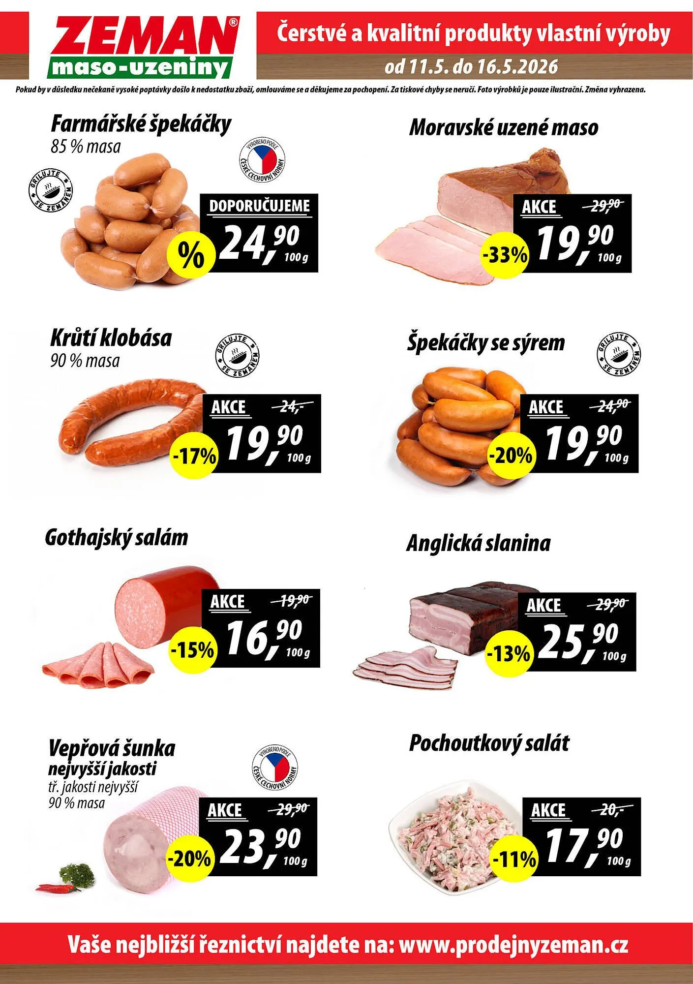 ZEMAN leták - 11. května 16. května 2026 - Page 2