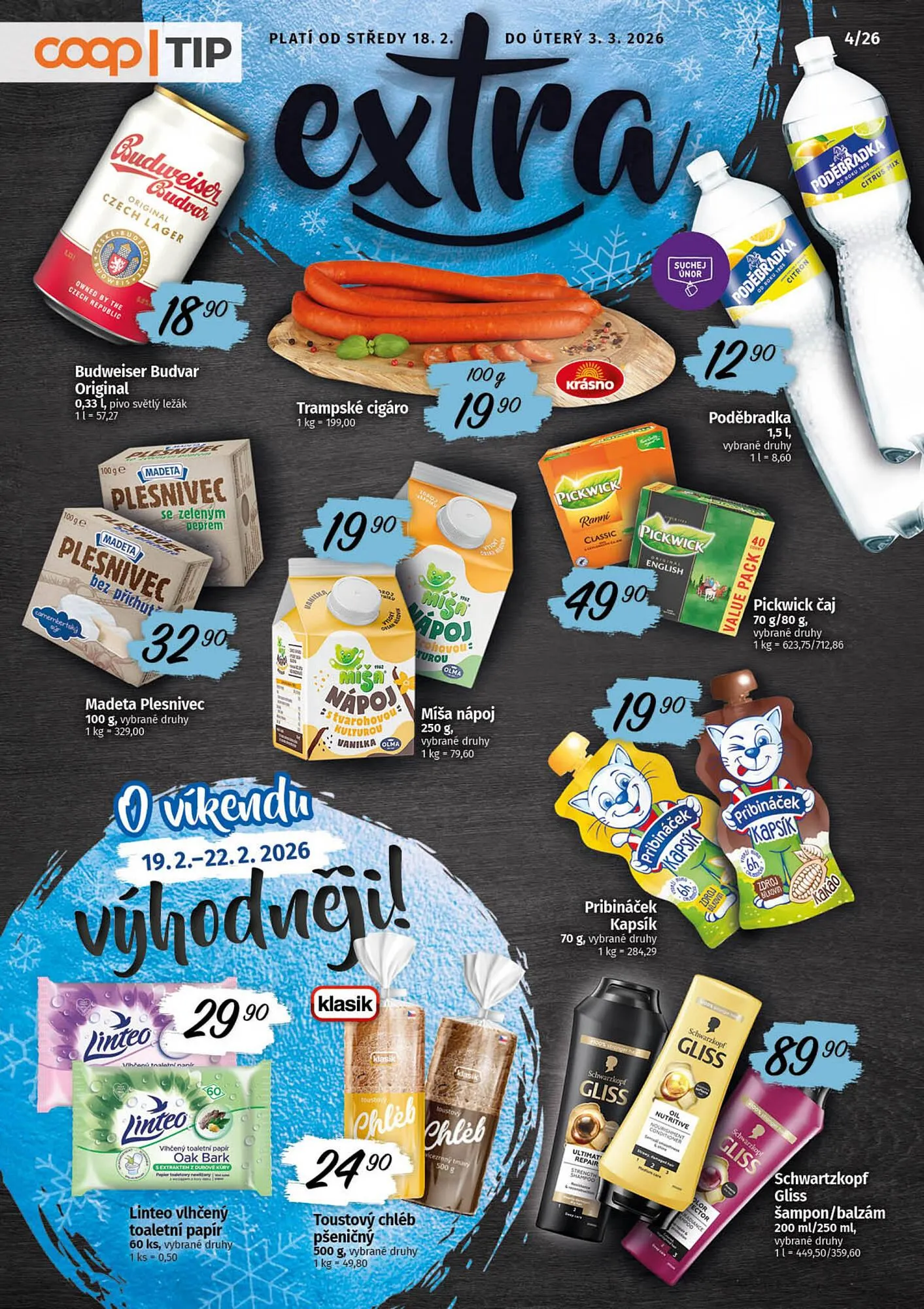 COOP TIP leták - 18. února 3. března 2026 - Page 1