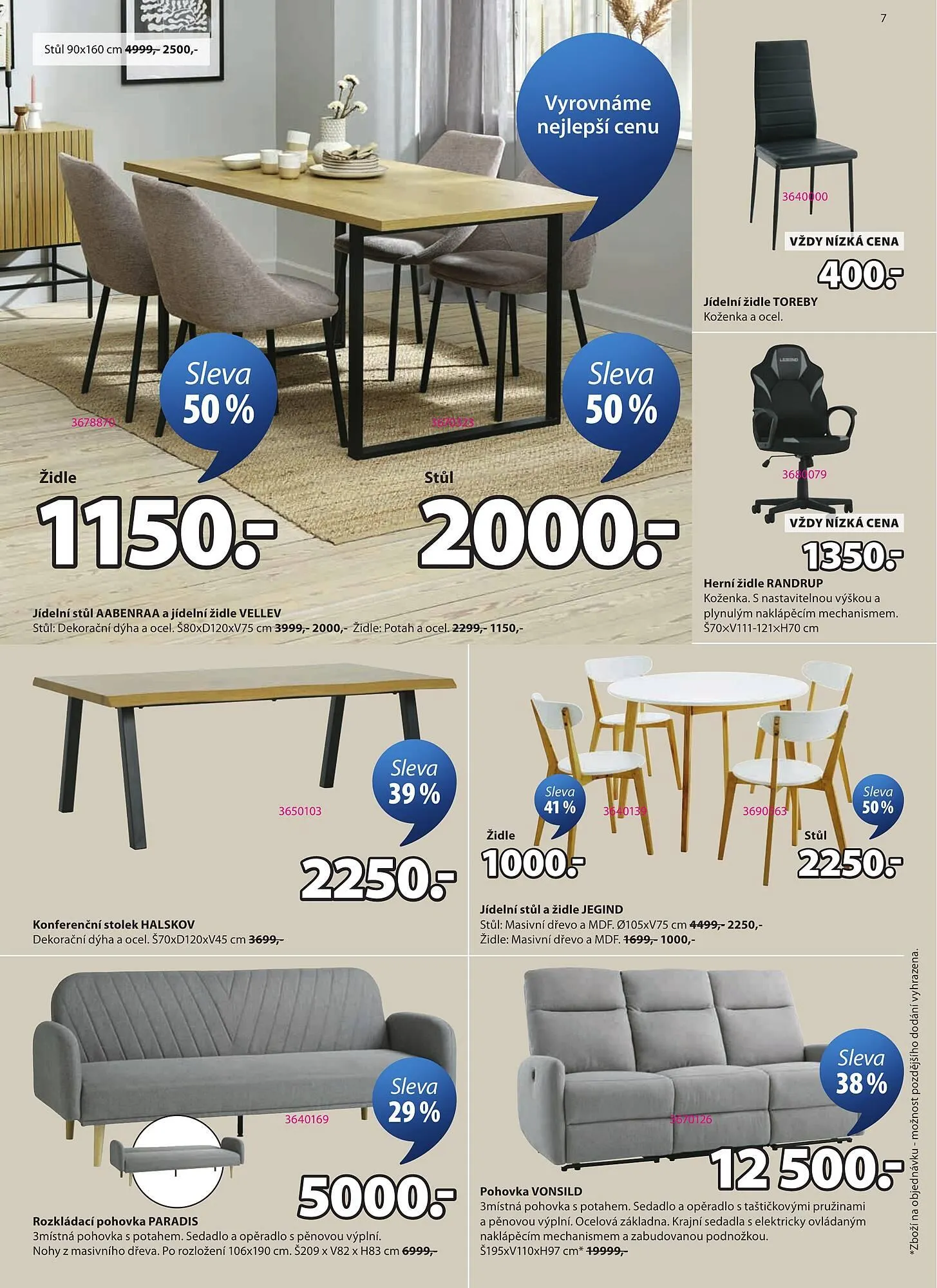 JYSK leták - 22. dubna 26. dubna 2026 - Page 7