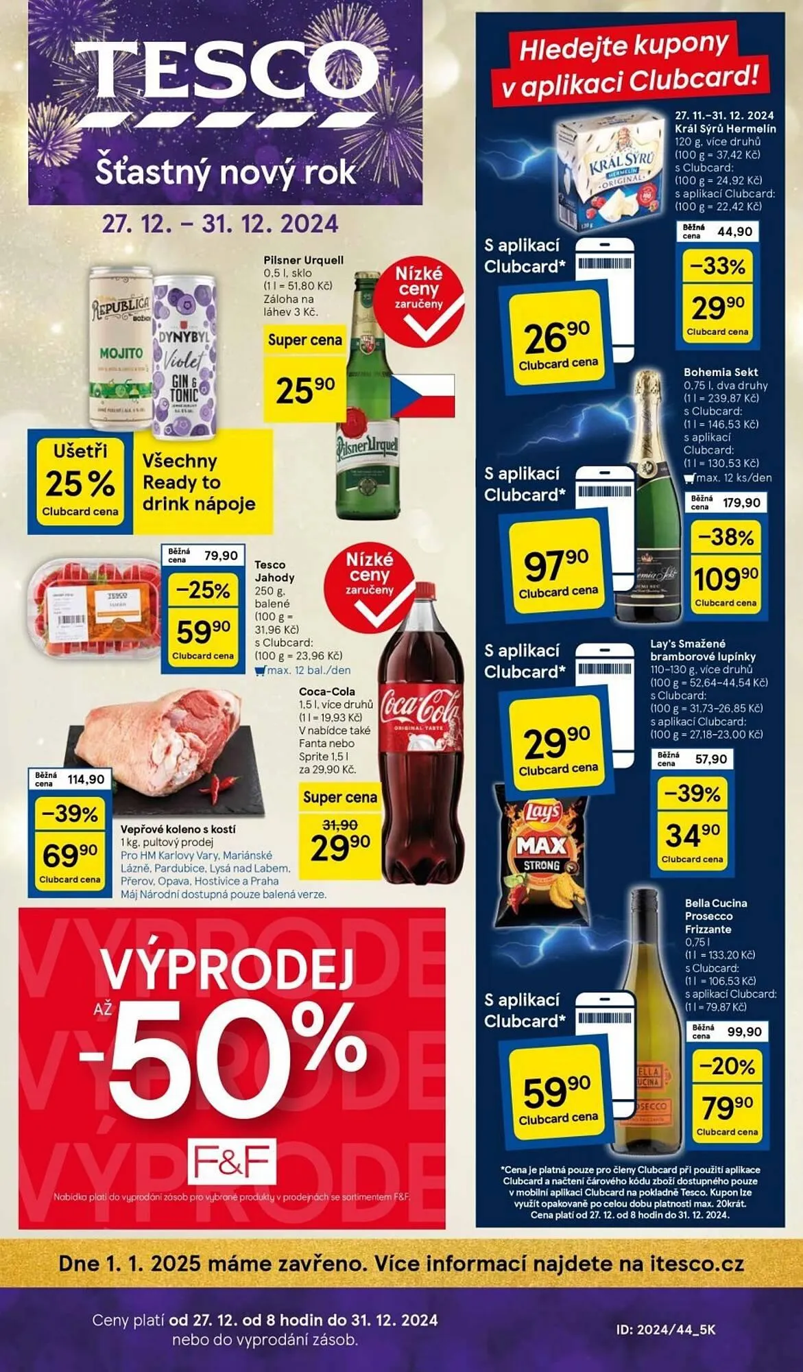 Tesco leták - 1