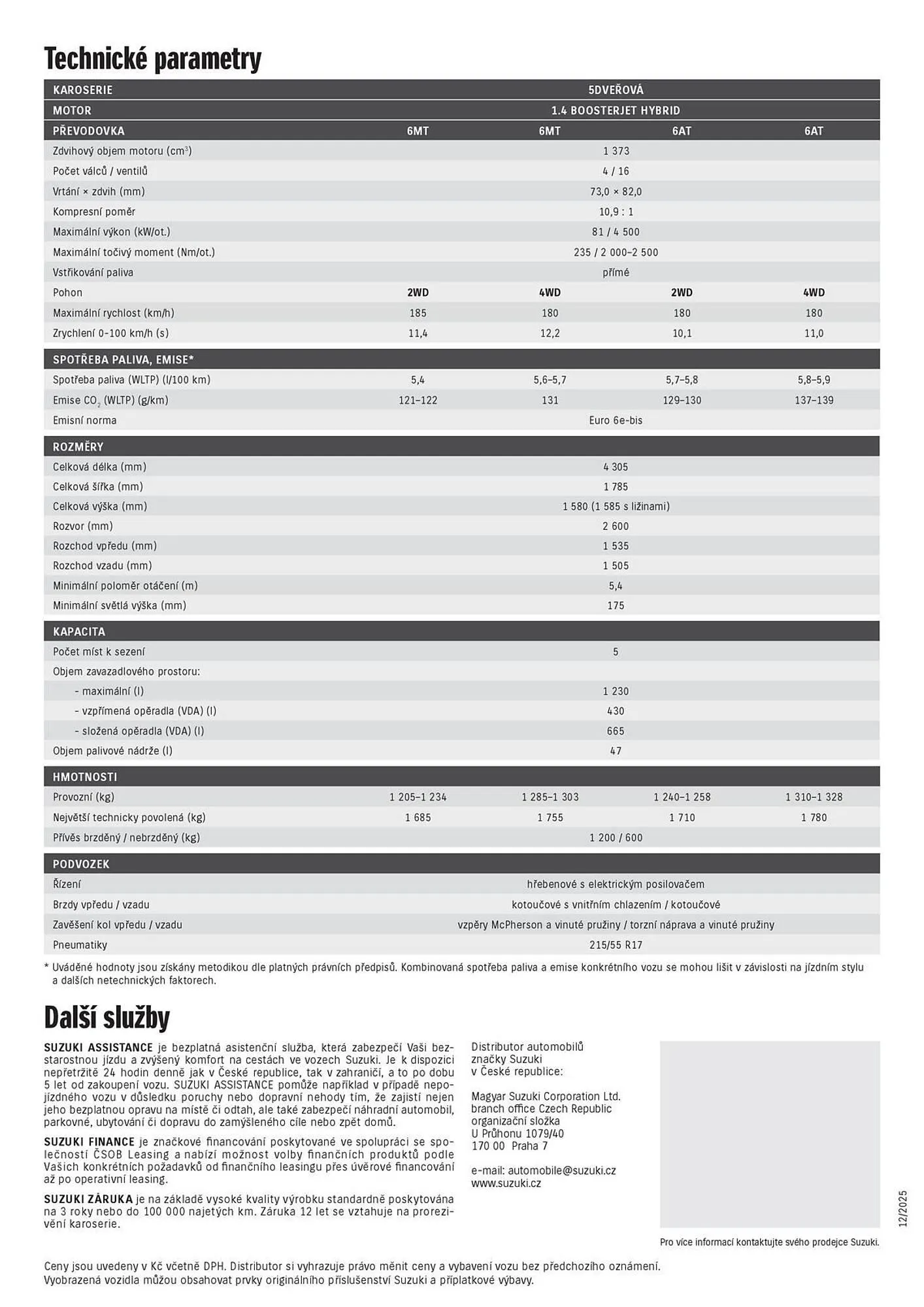 Suzuki leták - 15. ledna 3. července 2026 - Page 4