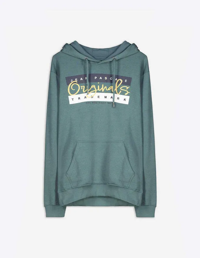 Sweat à capuche - Message imprimé