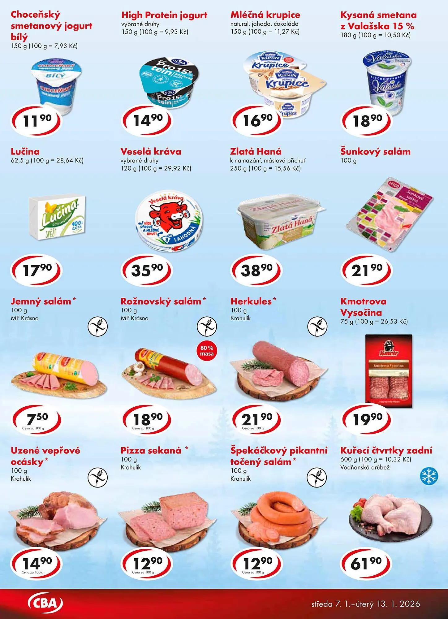 CBA leták - 7. ledna 13. ledna 2026 - Page 2