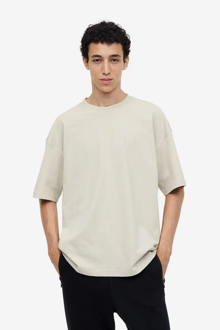 Oversized Fit Cotton T-shirt