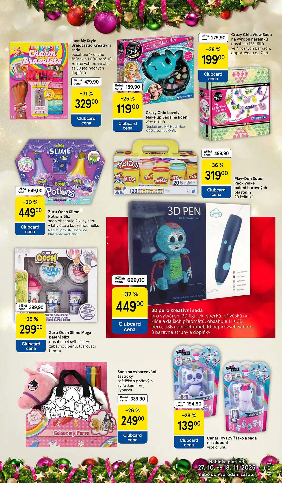 Tesco leták - 27. října 18. listopadu 2025 - Page 9