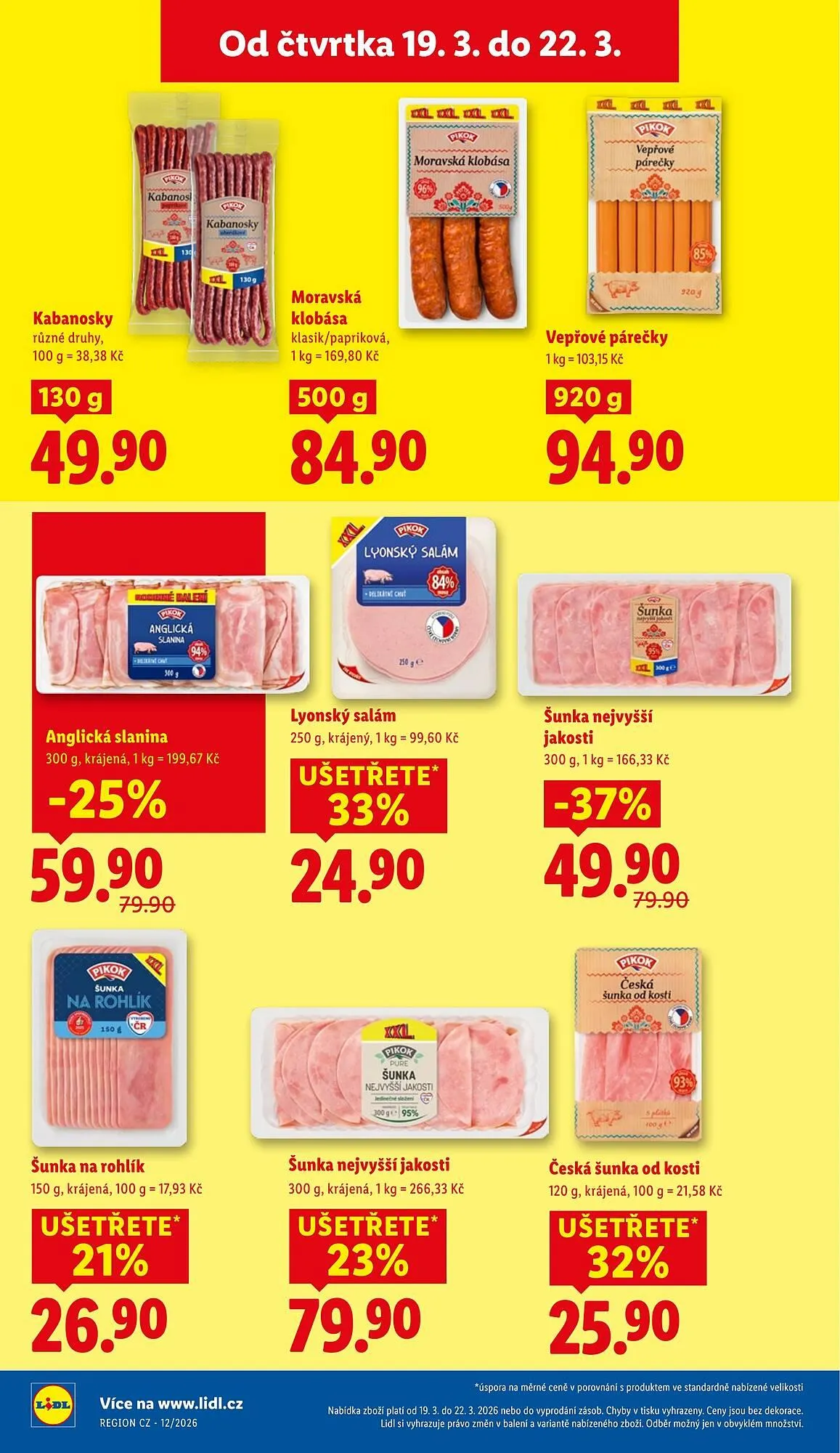 Lidl leták - 19. března 22. března 2026 - Page 18