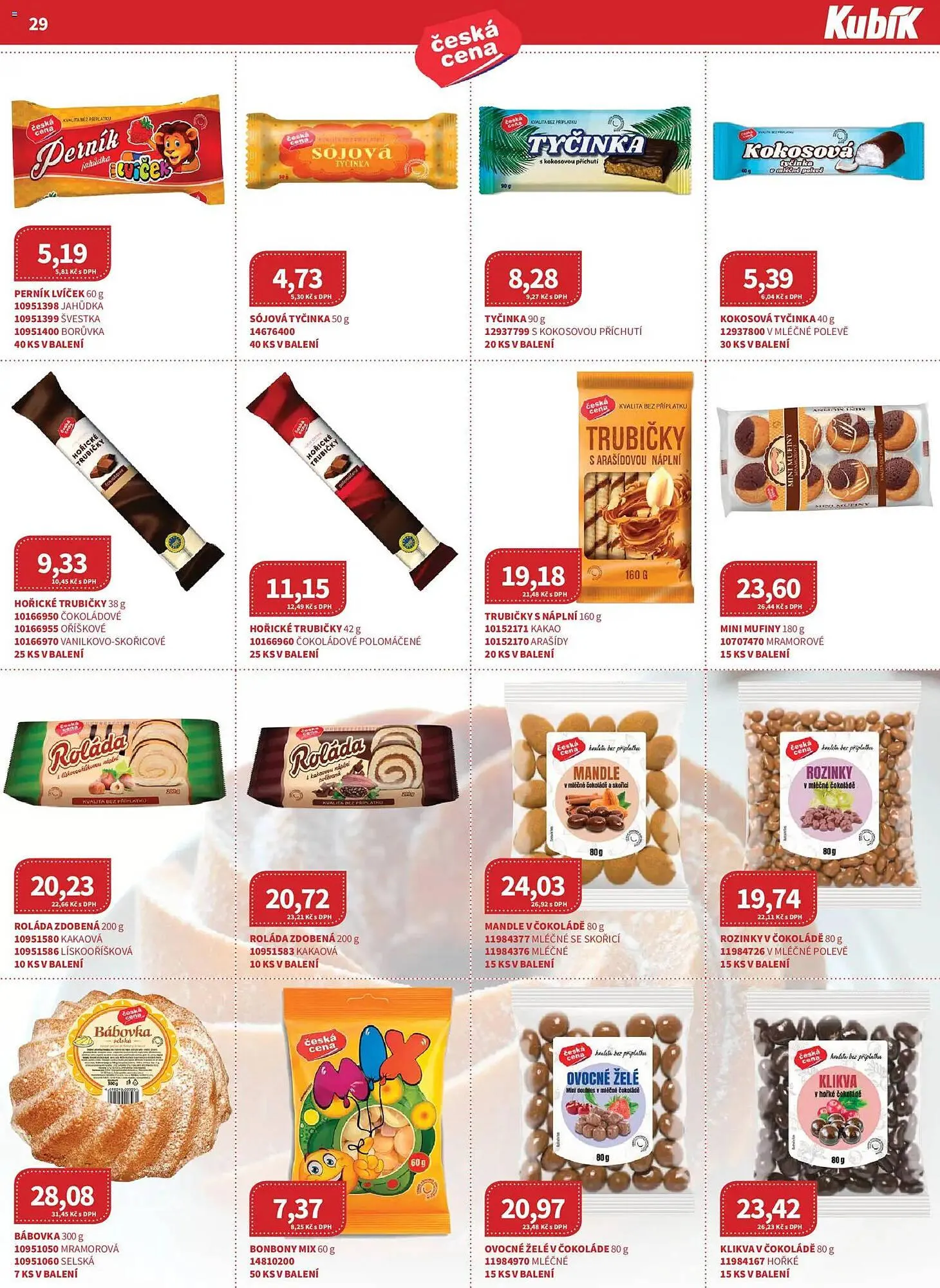 Kubík potraviny leták - 1. dubna 30. dubna 2026 - Page 29