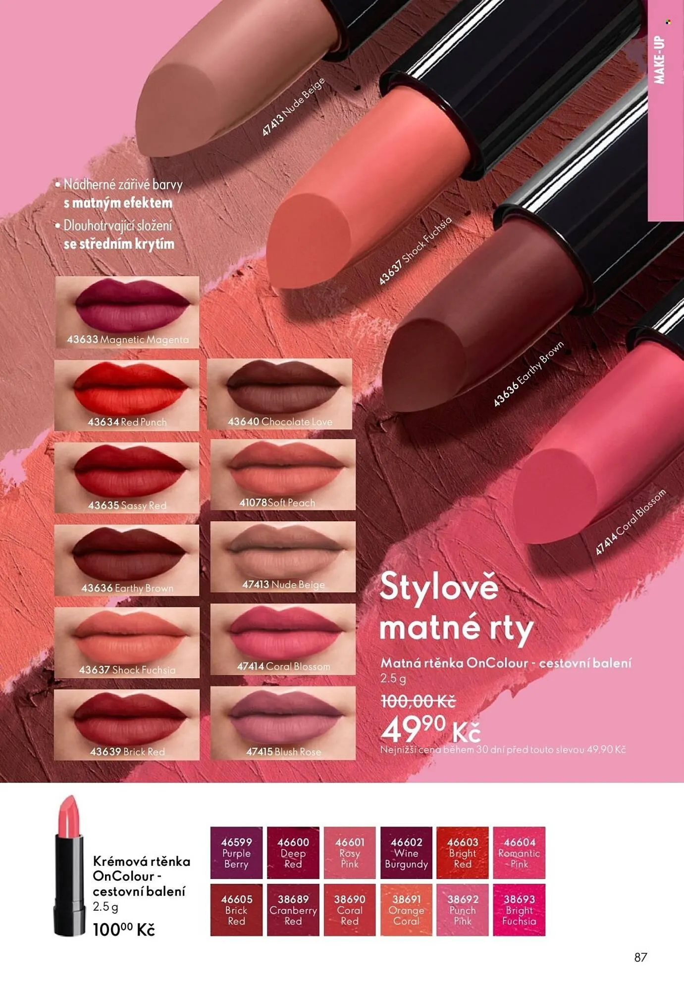 Oriflame leták - 4. března 24. března 2026 - Page 87