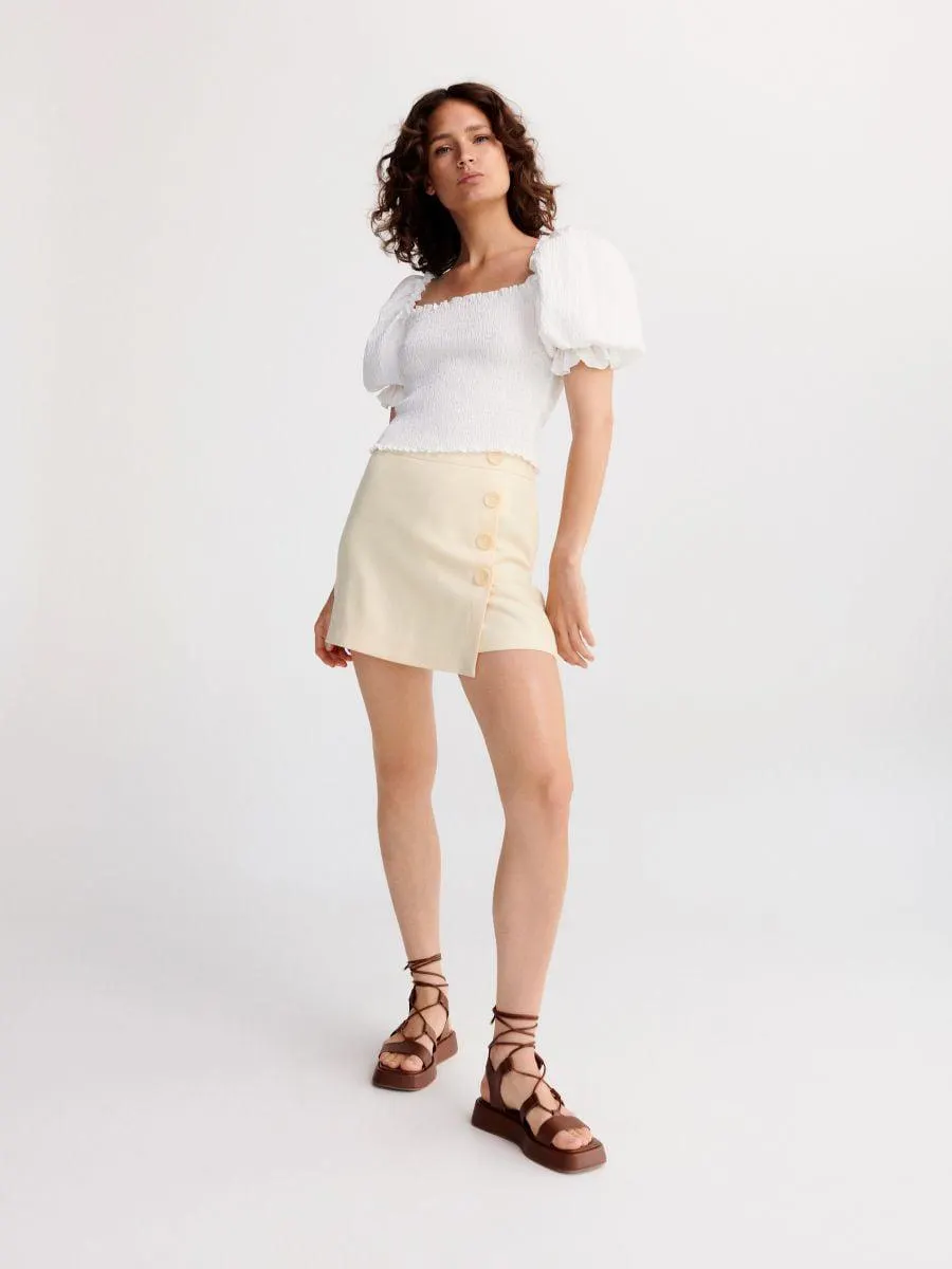 Kraťasová sukně