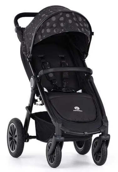 Petite&Mars Kočárek sportovní Street+ Air Black 2023 Heritage Luna Complete + nánožník