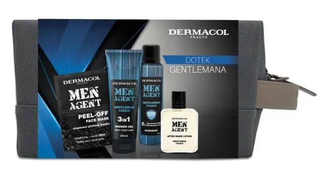 Dárkový balíček Gentleman touch - sprchový gel, deo, voda po holeni, maska