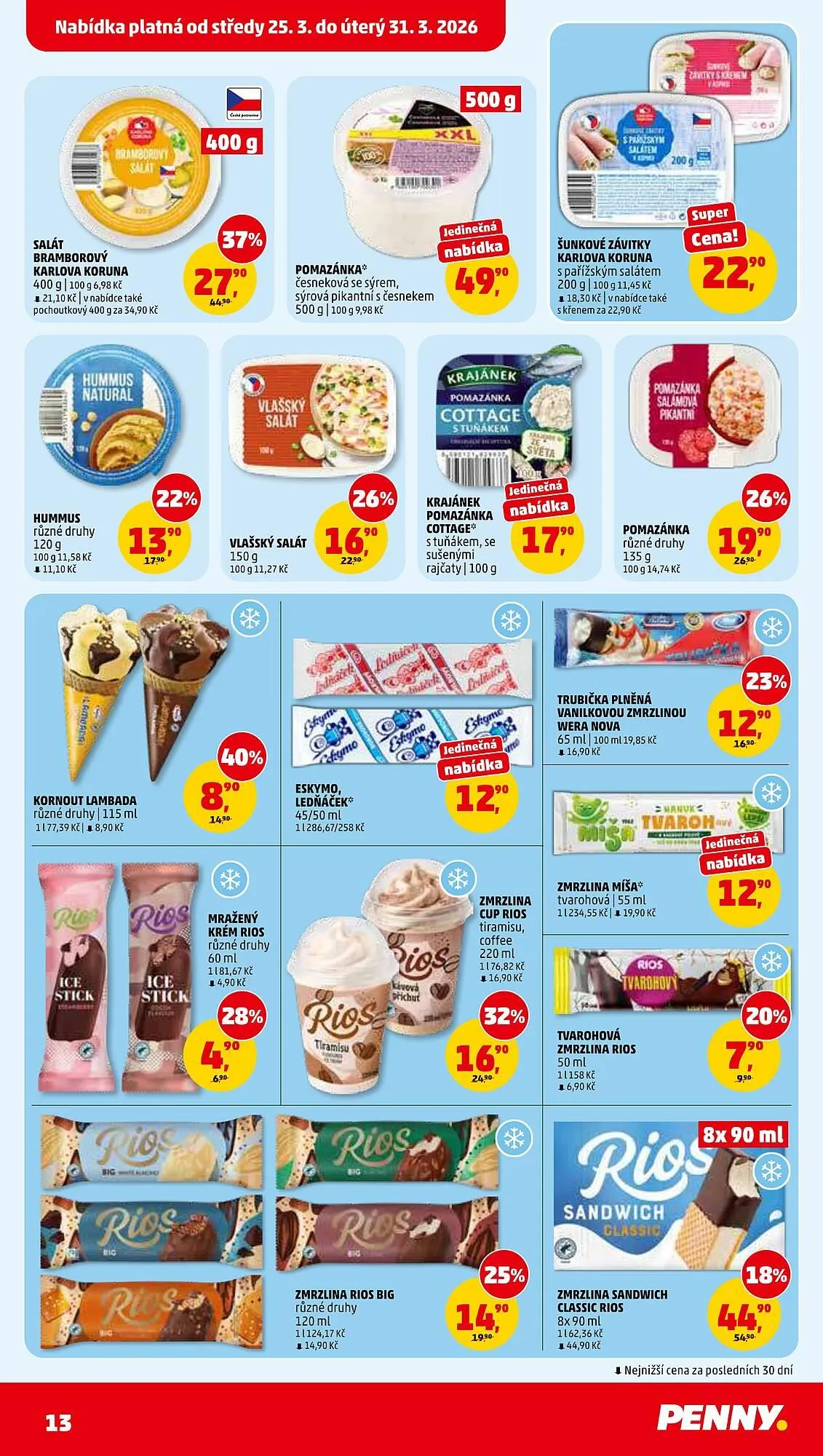 Penny Market leták - 25. března 31. března 2026 - Page 13