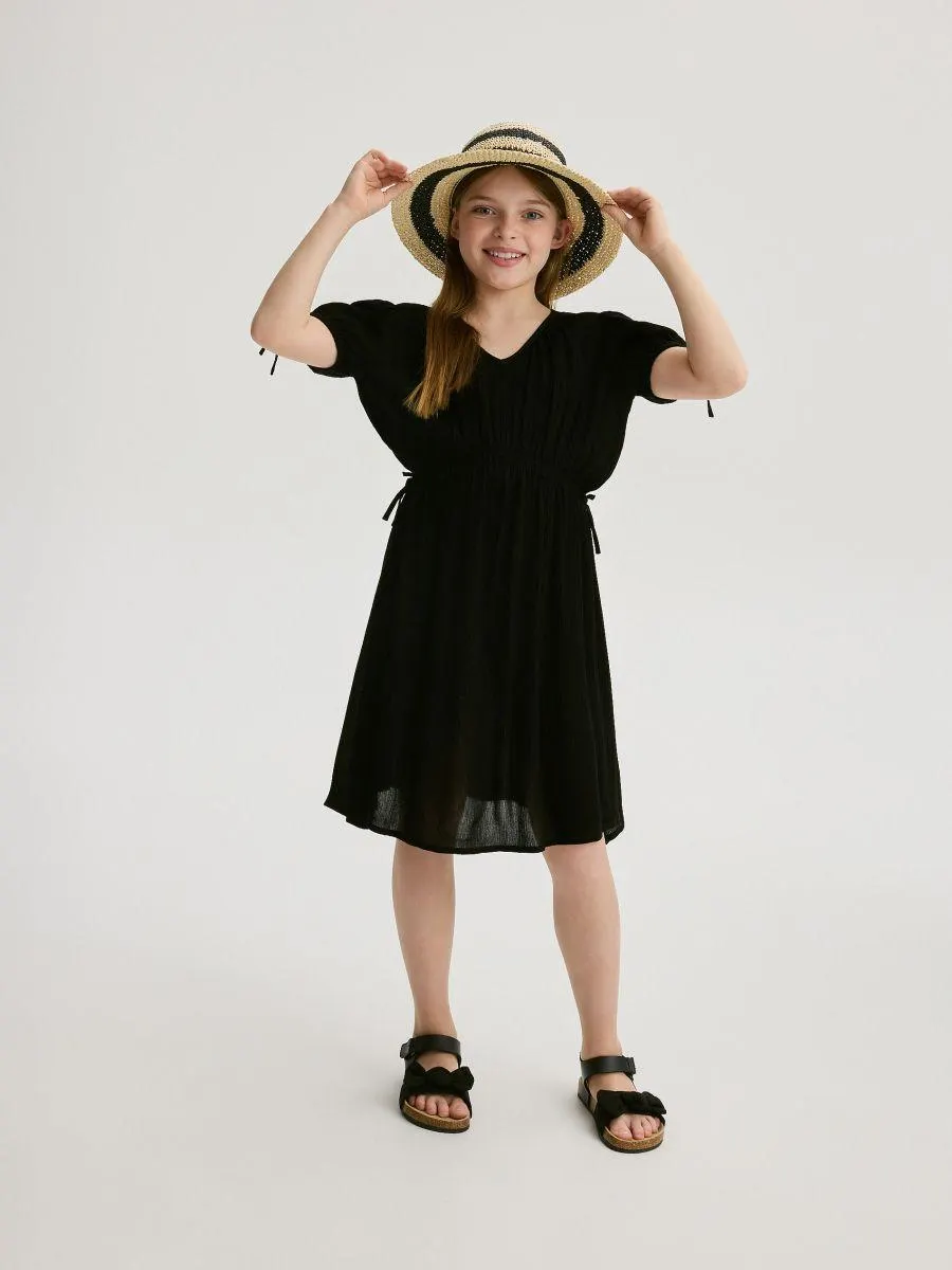 Viskózové midi šaty