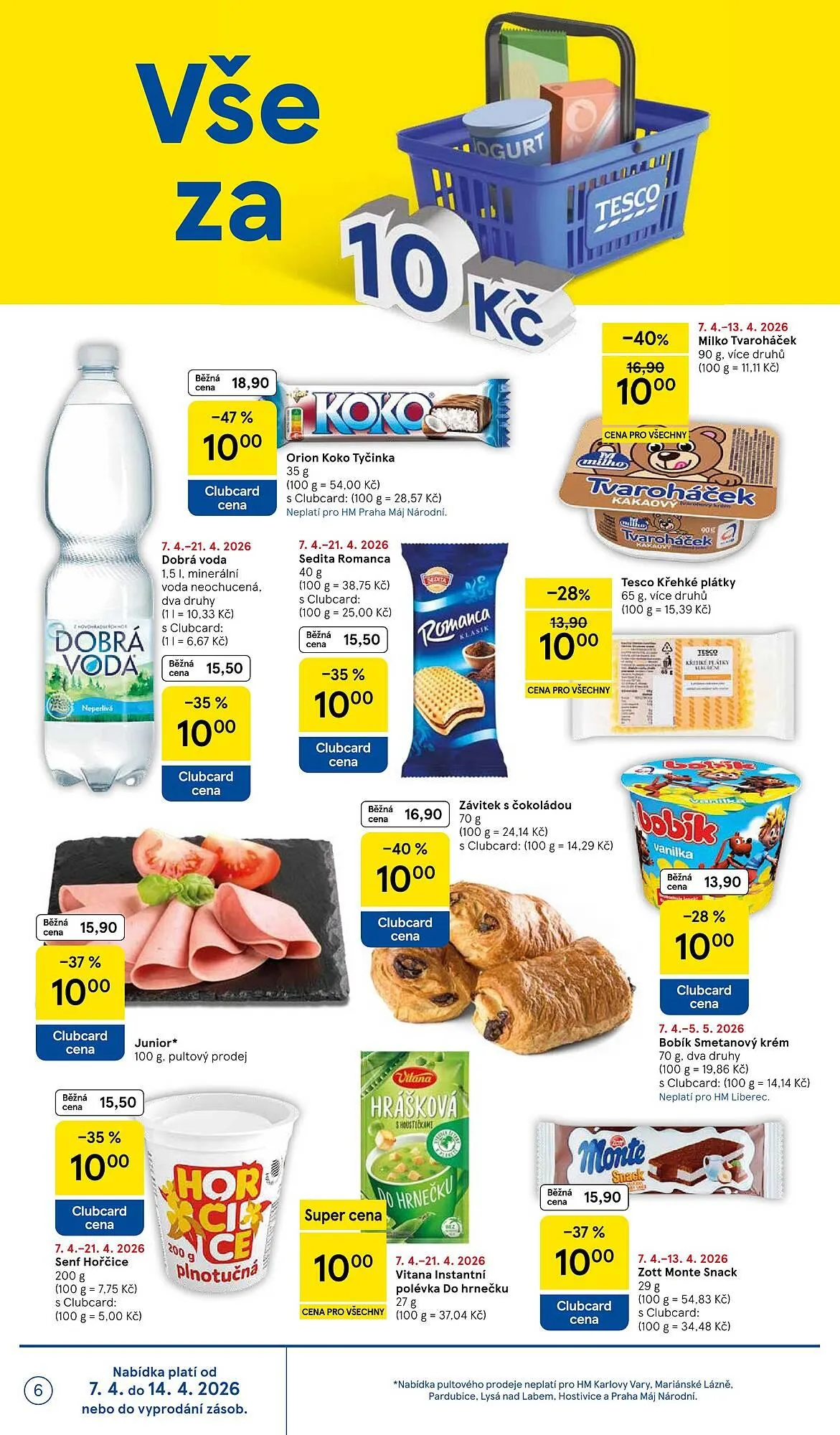Tesco leták - 7. dubna 14. dubna 2026 - Page 6