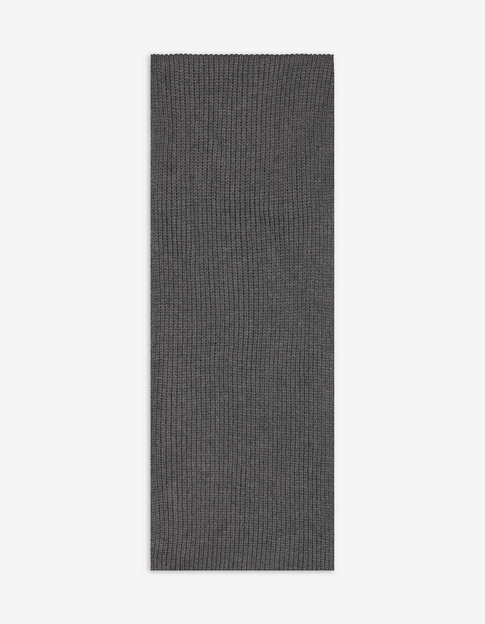 Šála - Úplet - tmave seda