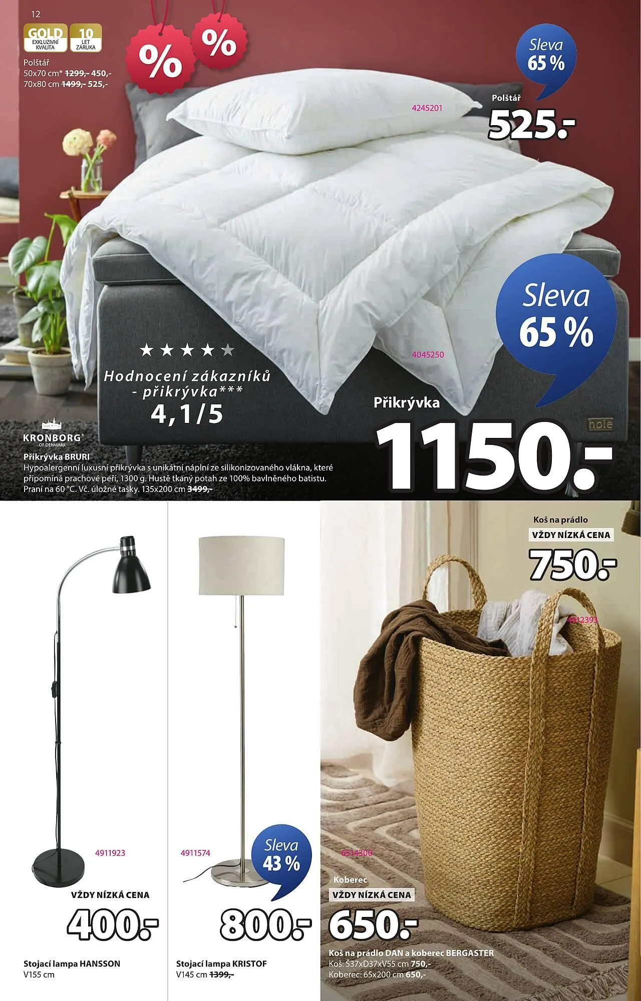 JYSK leták - 31. prosince 3. února 2026 - Page 12