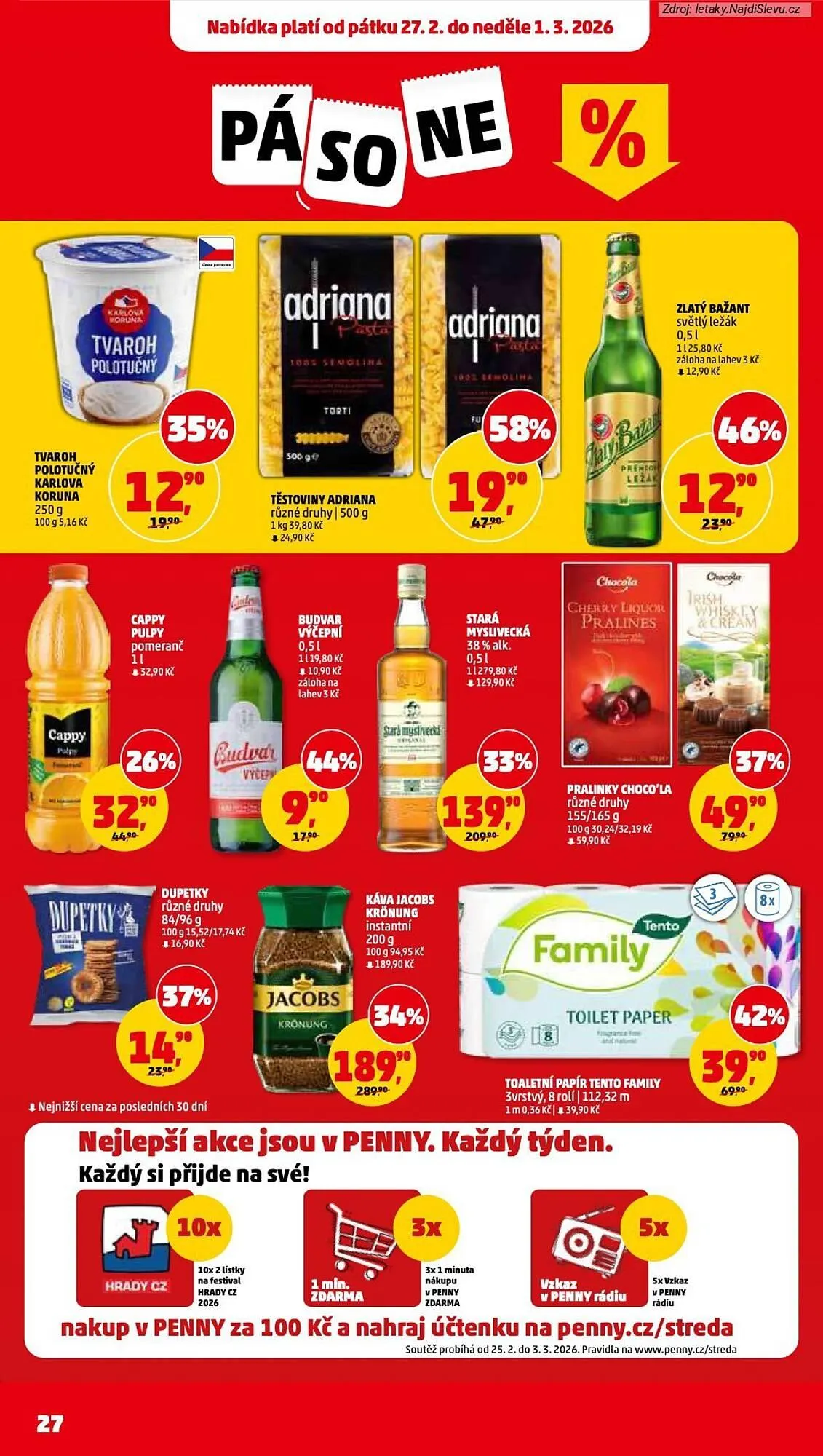 Penny Market leták - 25. února 3. března 2026 - Page 27