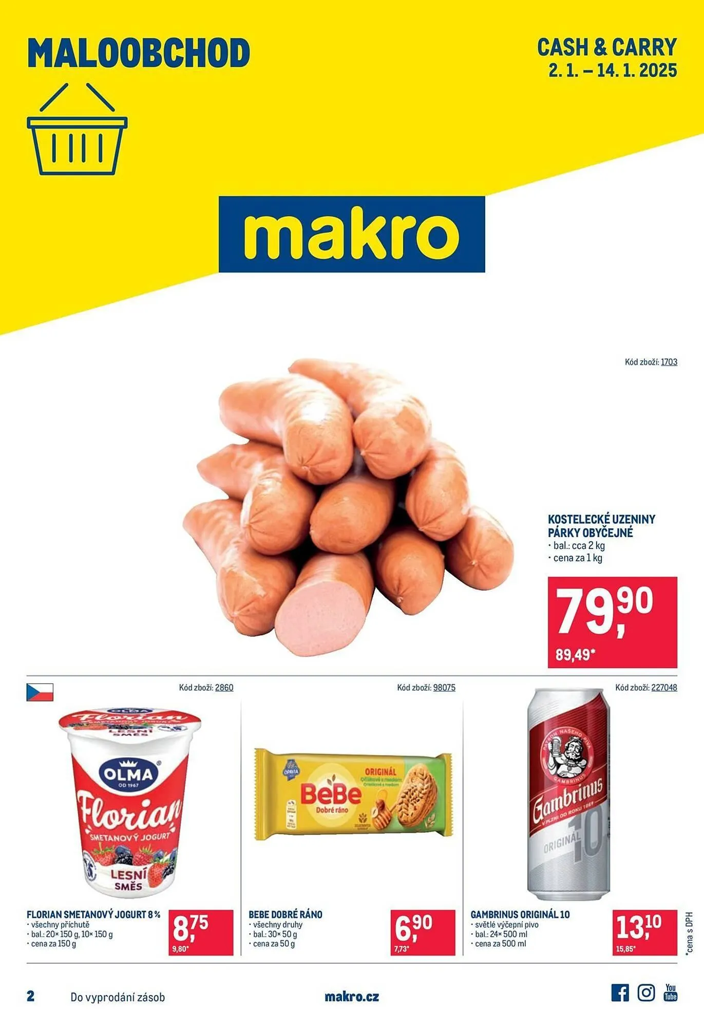 Makro leták - 27. prosince 14. ledna 2025 - Page 1