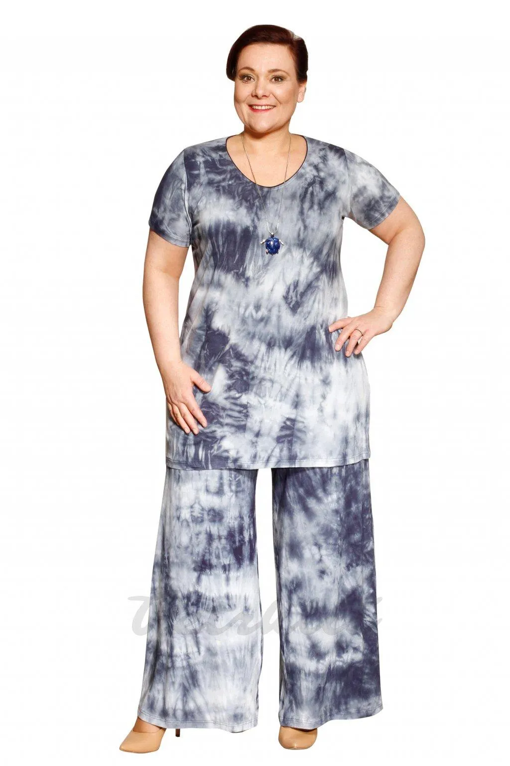 Letní kalhotová sukně GABA batika - varianty