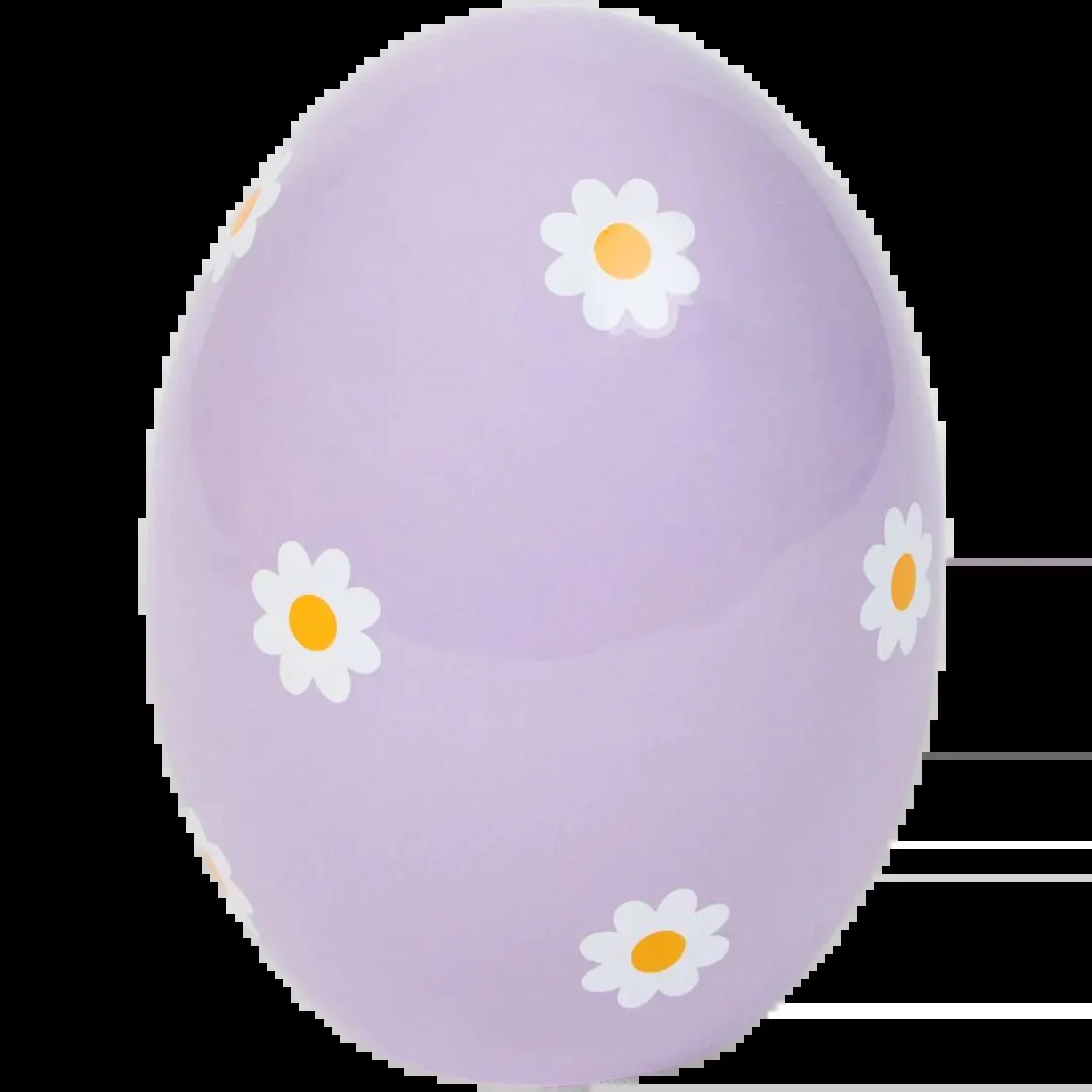 Velikonoční vajíčko s květinovým potiskem Deluxa