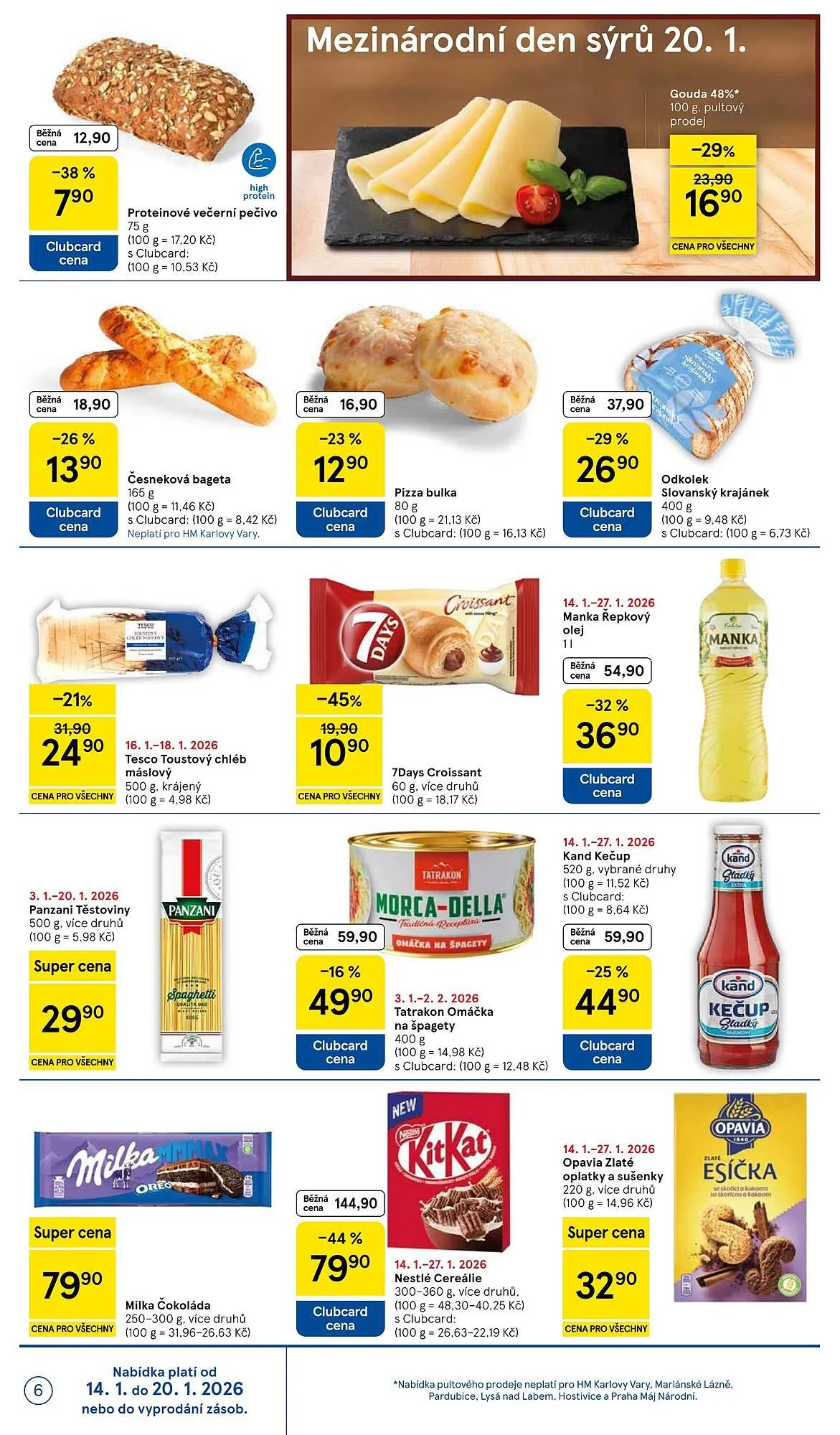 Tesco leták - 14. ledna 20. ledna 2026 - Page 6