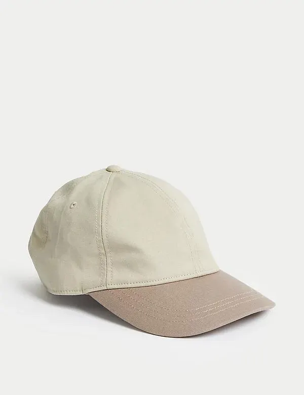 Kšiltovka s barevnými plochami z čisté bavlny