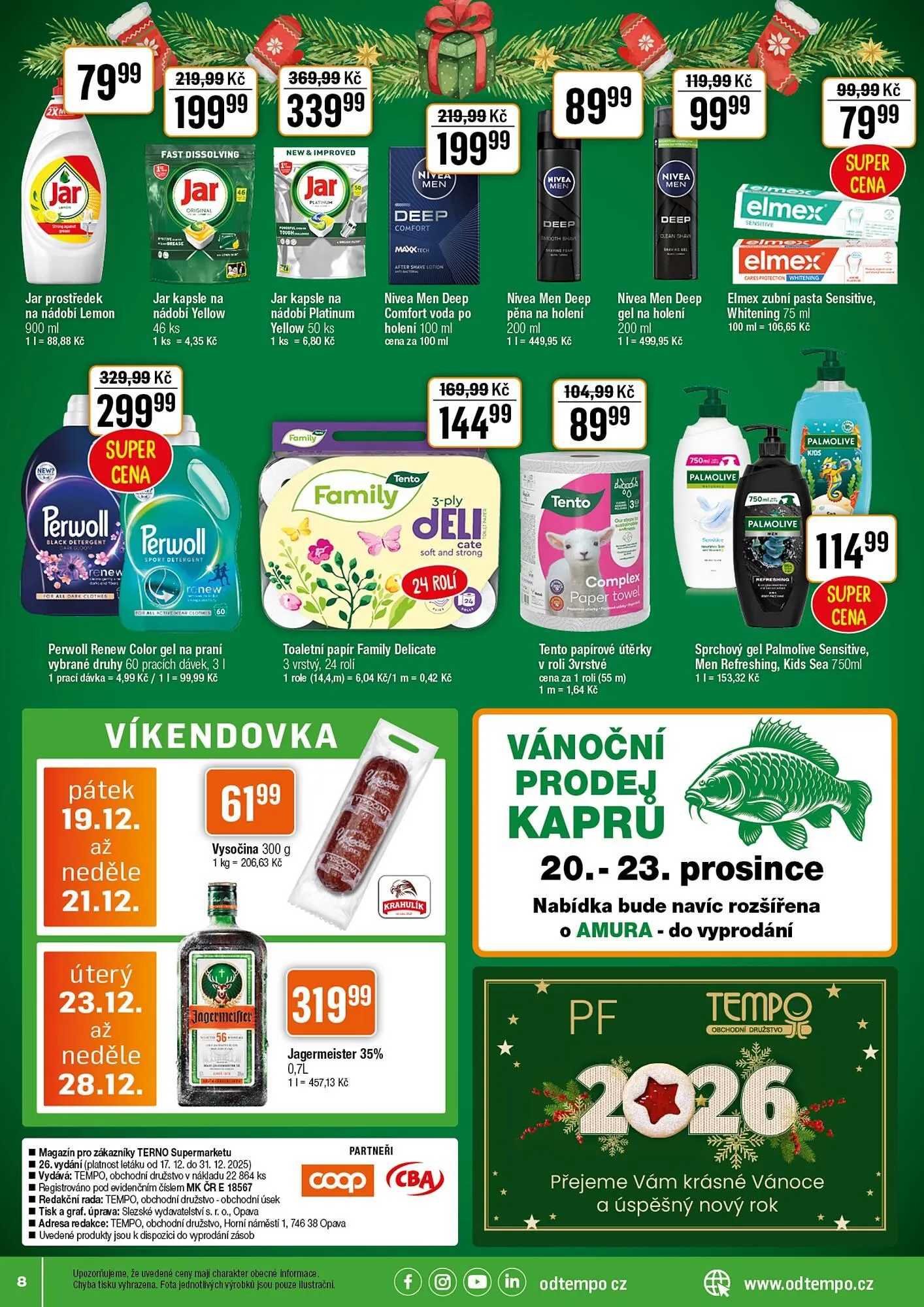 TEMPO leták - 17. prosince 31. prosince 2025 - Page 8