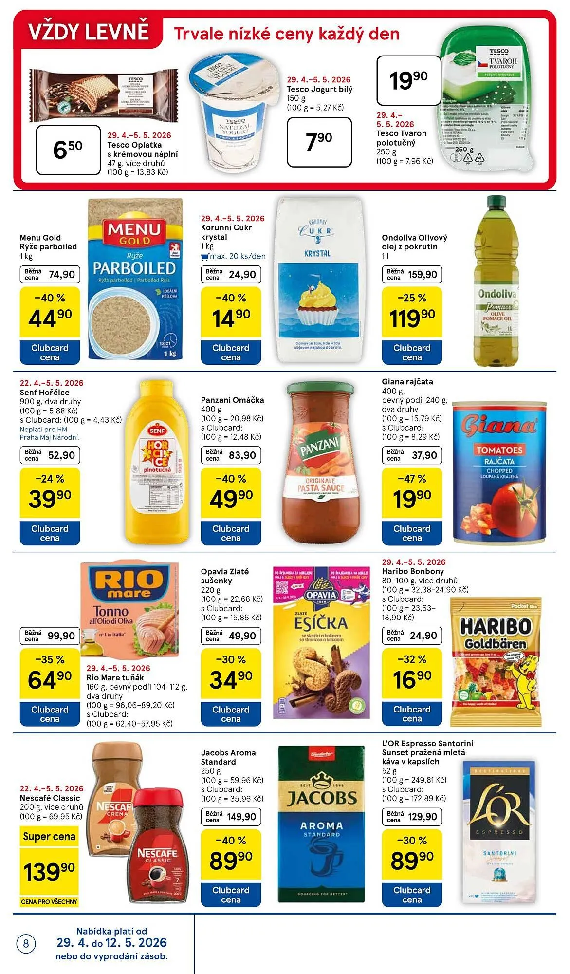 Tesco leták - 29. dubna 5. května 2026 - Page 8